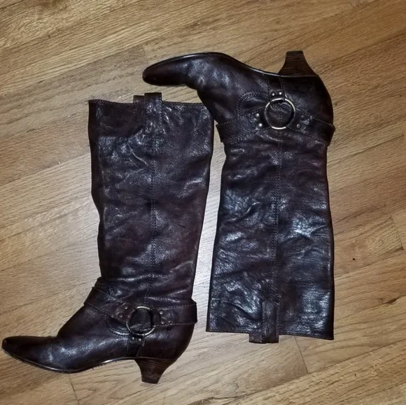 Frye Steffi Harness Leather Boot - Picture 6 of 8